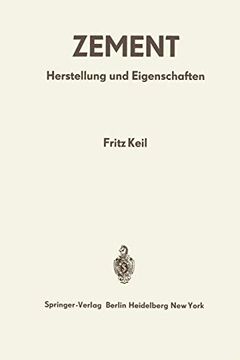 portada Zement: Herstellung und Eigenschaften (German Edition) [Soft Cover ] (in German)