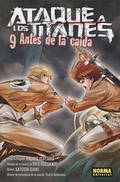 portada Ataque a los Titanes: Antes de la Caída 9 (in Spanish)