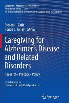 portada Caregiving for Alzheimer's Disease and Related Disorders: Research - Practice - Policy (in English)