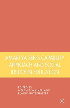 portada Amartya Sen's Capability Approach and Social Justice in Education (en Inglés)