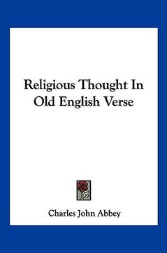 portada religious thought in old english verse
