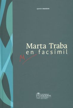 portada Marta Traba en Facsímil (in Spanish)