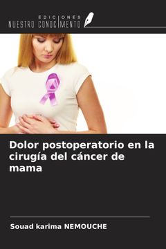 portada Dolor postoperatorio en la cirugía del cáncer de mama