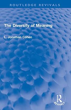 portada The Diversity of Meaning (Routledge Revivals) (in English)