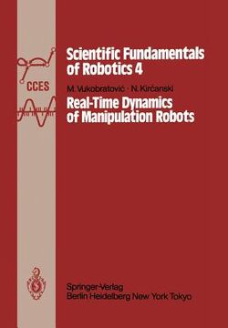 portada real-time dynamics of manipulation robots (en Inglés)