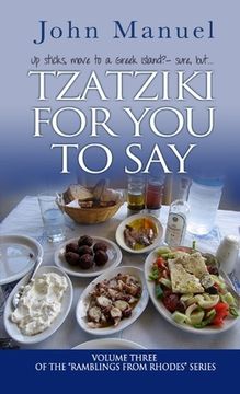 portada Tzatziki for you to say [Idioma Inglés] (in English)