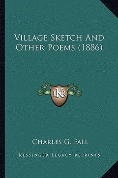 portada village sketch and other poems (1886) (in English)