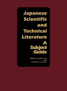 portada japanese scientific and technical literature: a subject guide (en Inglés)