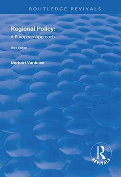 portada Regional Policy: A European Approach (en Inglés)