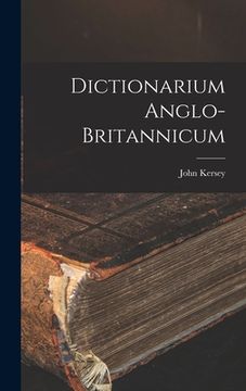 portada Dictionarium Anglo-britannicum (en Inglés)