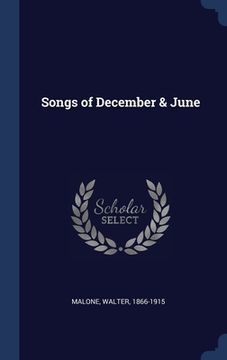 portada Songs of December & June (en Inglés)