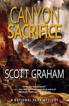 portada Canyon Sacrifice (National Park Mystery Series) (en Inglés)