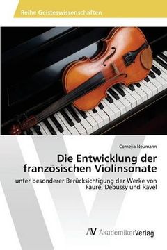 portada Die Entwicklung der französischen Violinsonate