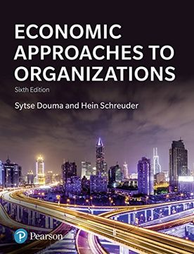 portada Economic Approaches to Organizations (en Inglés)