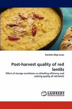 portada post-harvest quality of red lentils (in English)