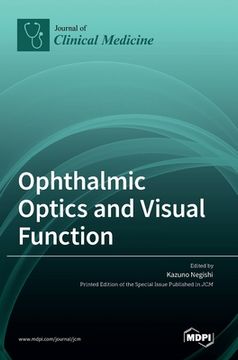 portada Ophthalmic Optics and Visual Function (en Inglés)