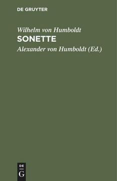 portada Sonette (en Alemán)