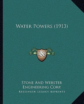 portada water powers (1913) (in English)