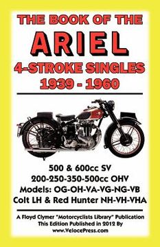 portada book of the ariel 4 stroke singles 1939-1960 (in English)