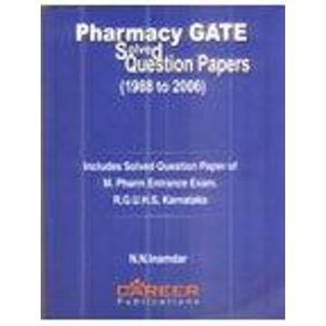 portada Pharmacy Gate Solved Question Papers