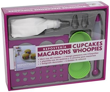 portada Kit Repostería: Whoopies- Macarons-Cupcxakes (Cocina)