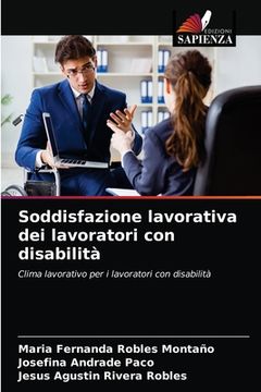 portada Soddisfazione lavorativa dei lavoratori con disabilità (en Italiano)