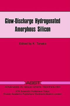 portada glow-discharge hydrogenated amorphous silicon (en Inglés)