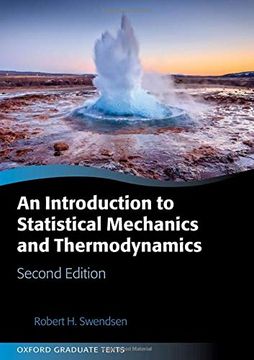 portada An Introduction to Statistical Mechanics and Thermodynamics (Oxford Graduate Texts) (in English)