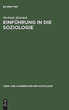 portada Einführung in die Soziologie (Lehr- und Handbucher der Soziologie) (en Alemán)