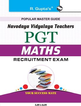portada Navodaya Vidyalaya: PGT (Math) Recruitment Exam Guide (in English)