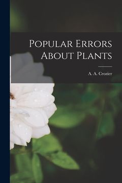 portada Popular Errors About Plants (en Inglés)