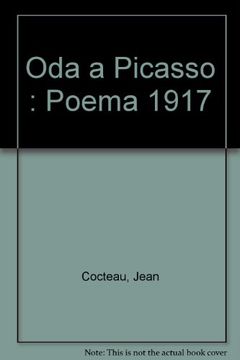 portada Oda a picasso poema 1917 (in Spanish)