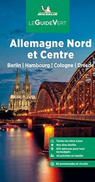 portada Guide Vert Allemagne Nord et Centre Michelin: Berlin, Hambourg, Cologne, Dresde (en Francés)