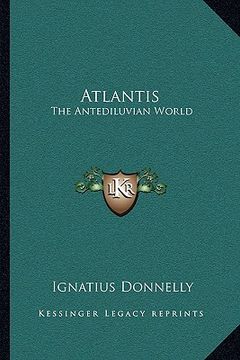 portada atlantis: the antediluvian world (en Inglés)