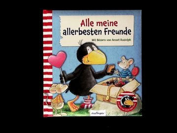 portada Der Kleine Rabe Socke: Alle Meine Allerbesten Freunde: Witziges Freundebuch für Kinder ab 4 Jahren. (en Alemán)