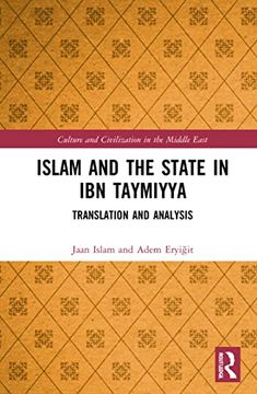 portada Islam and the State in ibn Taymiyya (en Inglés)