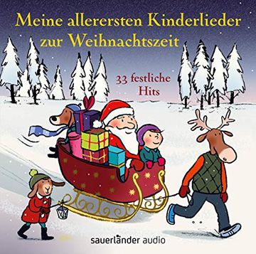 portada Meine Allerersten Kinderlieder zur Weihnachtszeit: 33 Festliche Hits (en Alemán)