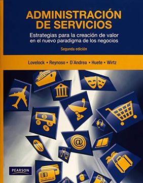 portada Administración de Servicios 2 Edición (in Spanish)