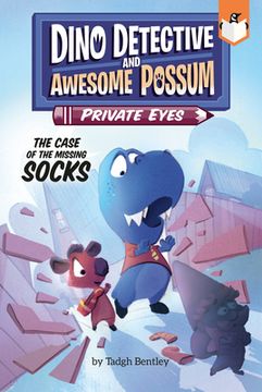 portada The Case of the Missing Socks #2 (Dino Detective and Awesome Possum, Private Eyes) (in English)