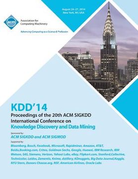 portada KDD 14 Vol 2 20th ACM SIGKDD Conference on Knowledge Discovery and Data Mining (en Inglés)