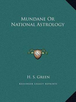 portada mundane or national astrology (en Inglés)