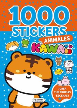 portada 1000 Stickers Kawaii Animales