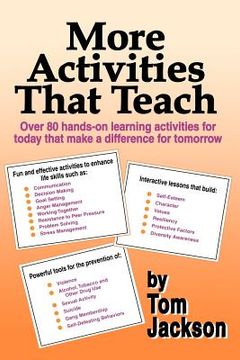 portada more activities that teach