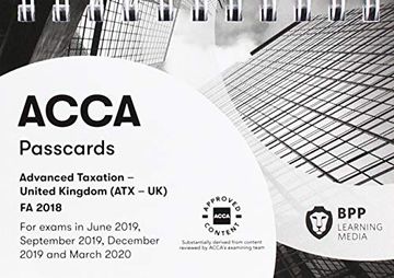 portada Acca Advanced Taxation Fa2018: Passcards (en Inglés)