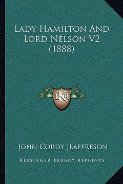 portada lady hamilton and lord nelson v2 (1888) (en Inglés)
