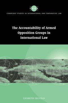 portada Accountabil Armed Oppositn Grps int (Cambridge Studies in International and Comparative Law) (en Inglés)