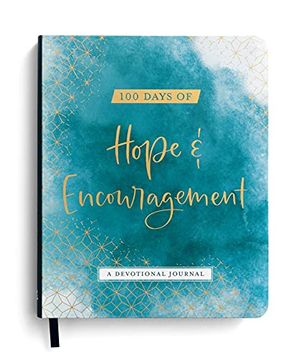 portada 100 Days of Hope & Encouragement: A Devotional Journal (en Inglés)