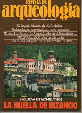 portada revista de arqueología. año 2. nº 5.