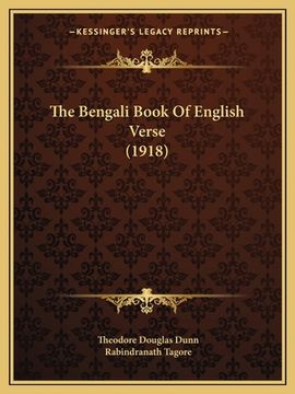 portada The Bengali Book Of English Verse (1918) (en Inglés)