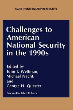portada Challenges to American National Security in the 1990s (en Inglés)
